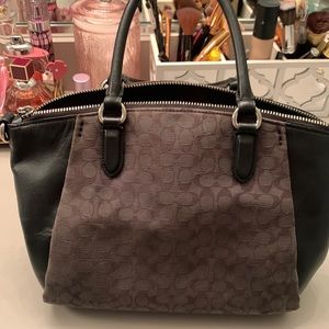 Coach purse with  matching wallet